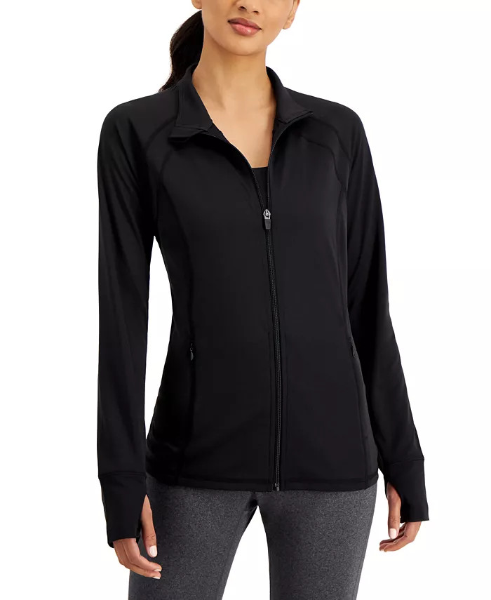 Women's Essentials Performance Zip Jacket, Created for Macy's | Macy's