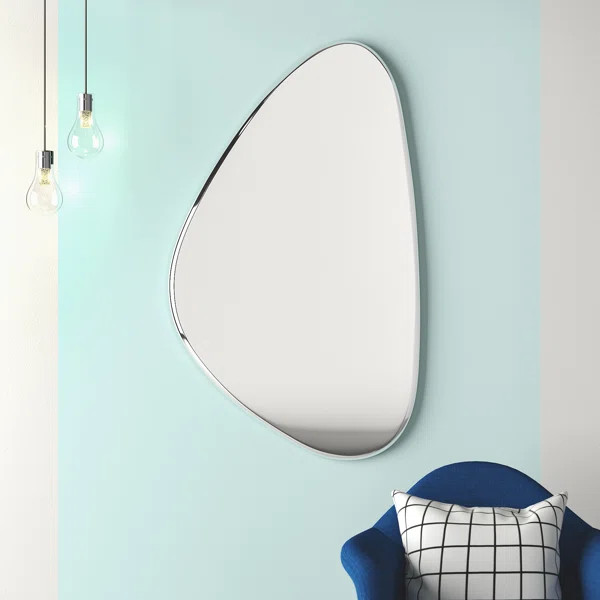 Deux Modern & Contemporary Beveled Frameless Accent Mirror | Wayfair North America