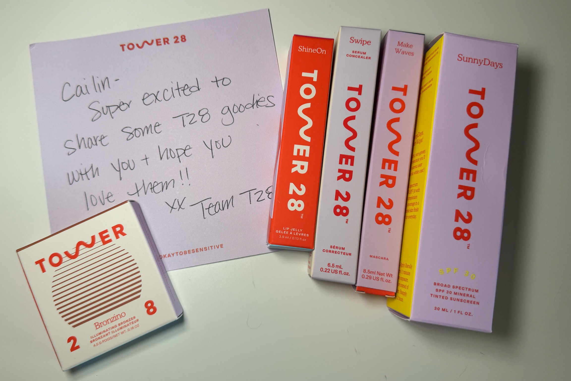 Shop my @tower28 PR box