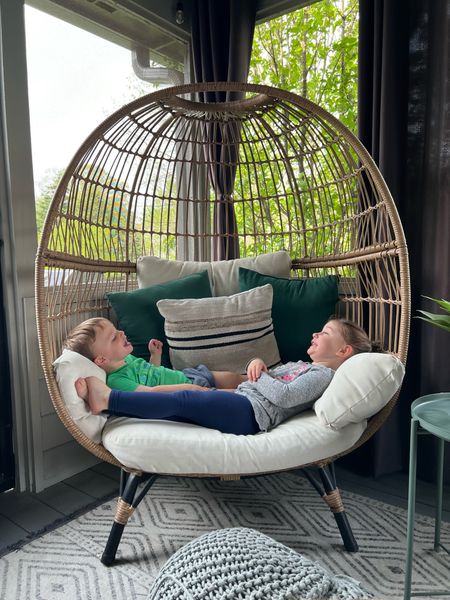 Egg chair, cozy outdoor chair, perfect outdoor couch 

#LTKSeasonal #LTKHome