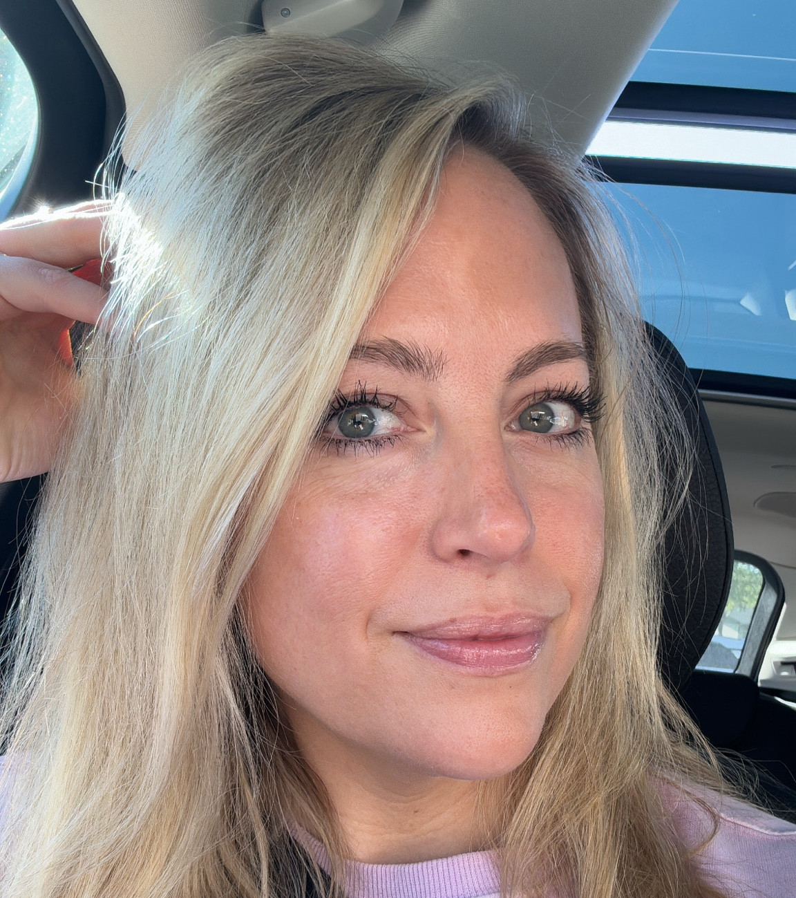 My current Barefaced skincare routine! No filter here! 

I know it’s an investment but so far, it’s the cleanest ‘med grade’ line I can find. No fragrance. No parabens. No phalates. If you only want to try a few to start, I’d do the toning pads and serums. 