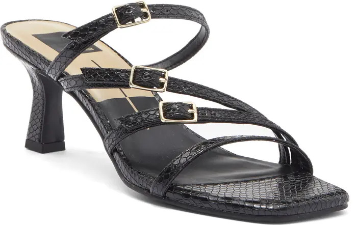 Tahira Snakeskin Embossed Slide Sandal (Women) | Nordstrom Rack
