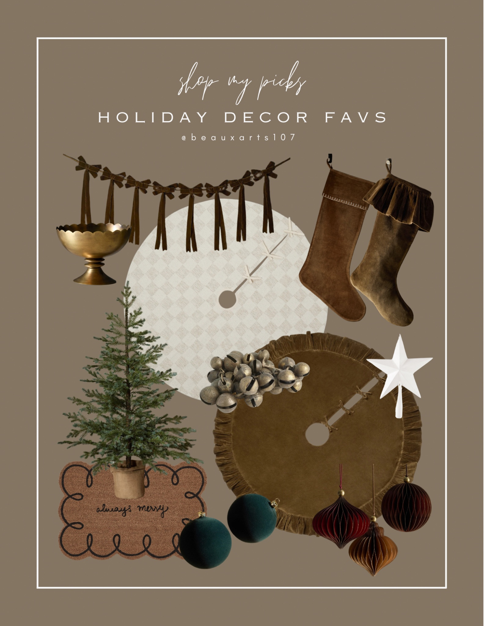 Shop these gorgeous holiday finds with vintage vibes! 

#LTKSeasonal #LTKHome #LTKHoliday