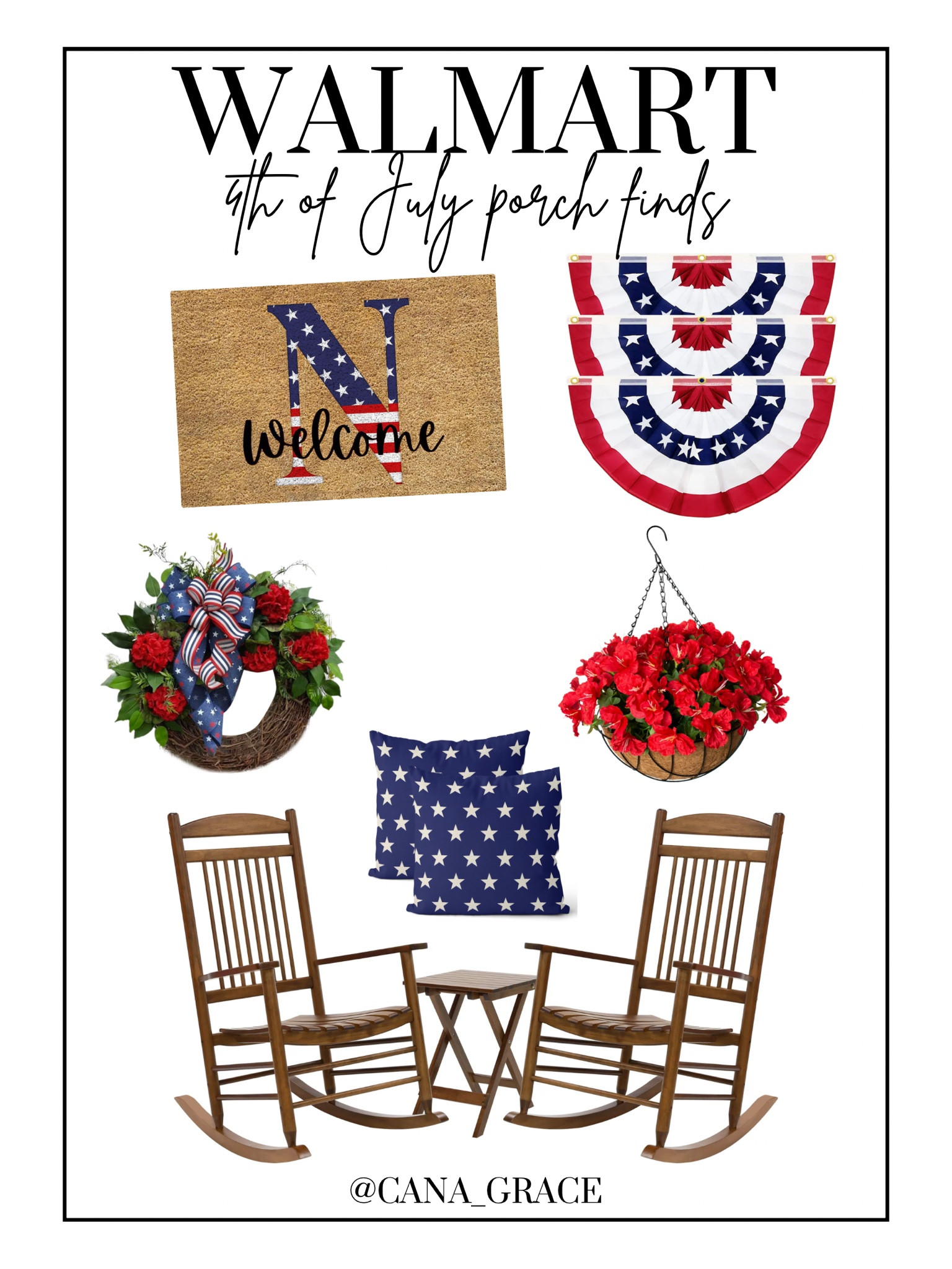 Start shopping now for your 4th of July front porch decorations!🇺🇸
All links are from Walmart!

#LTKHome #LTKSeasonal #LTKSaleAlert