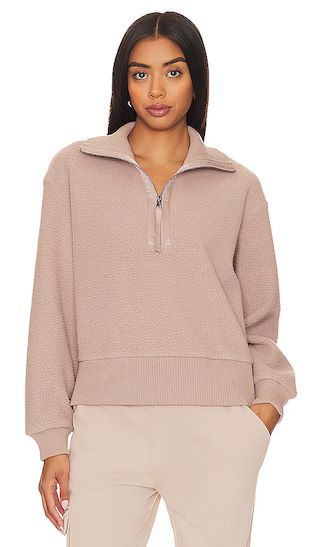 Roselle Half Zip Sweatshirt in Spinx | Revolve Clothing (Global)