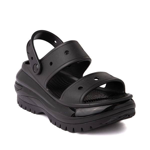 Womens Crocs Mega Crush Sandal - Black | Journeys