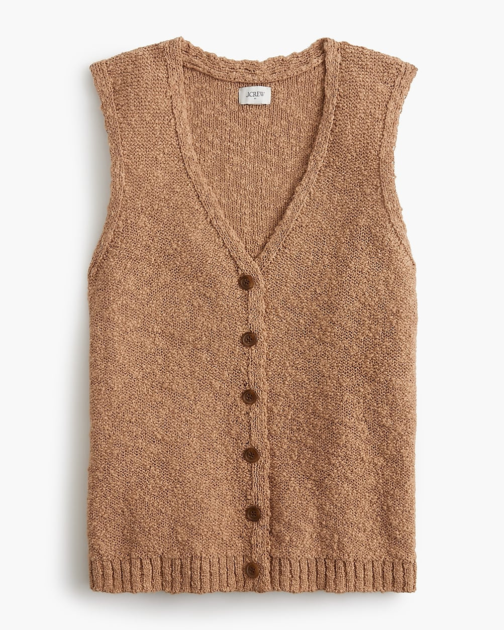 Slub V-neck sweater-vest | J.Crew Factory