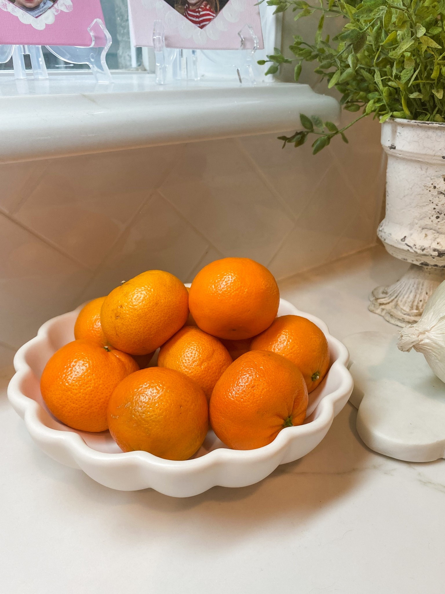This scalloped ceramic bowl is the cutest little thing and perfect to hold our cuties! 🍊 

#LTKGiftGuide #LTKFindsUnder50 #LTKHome