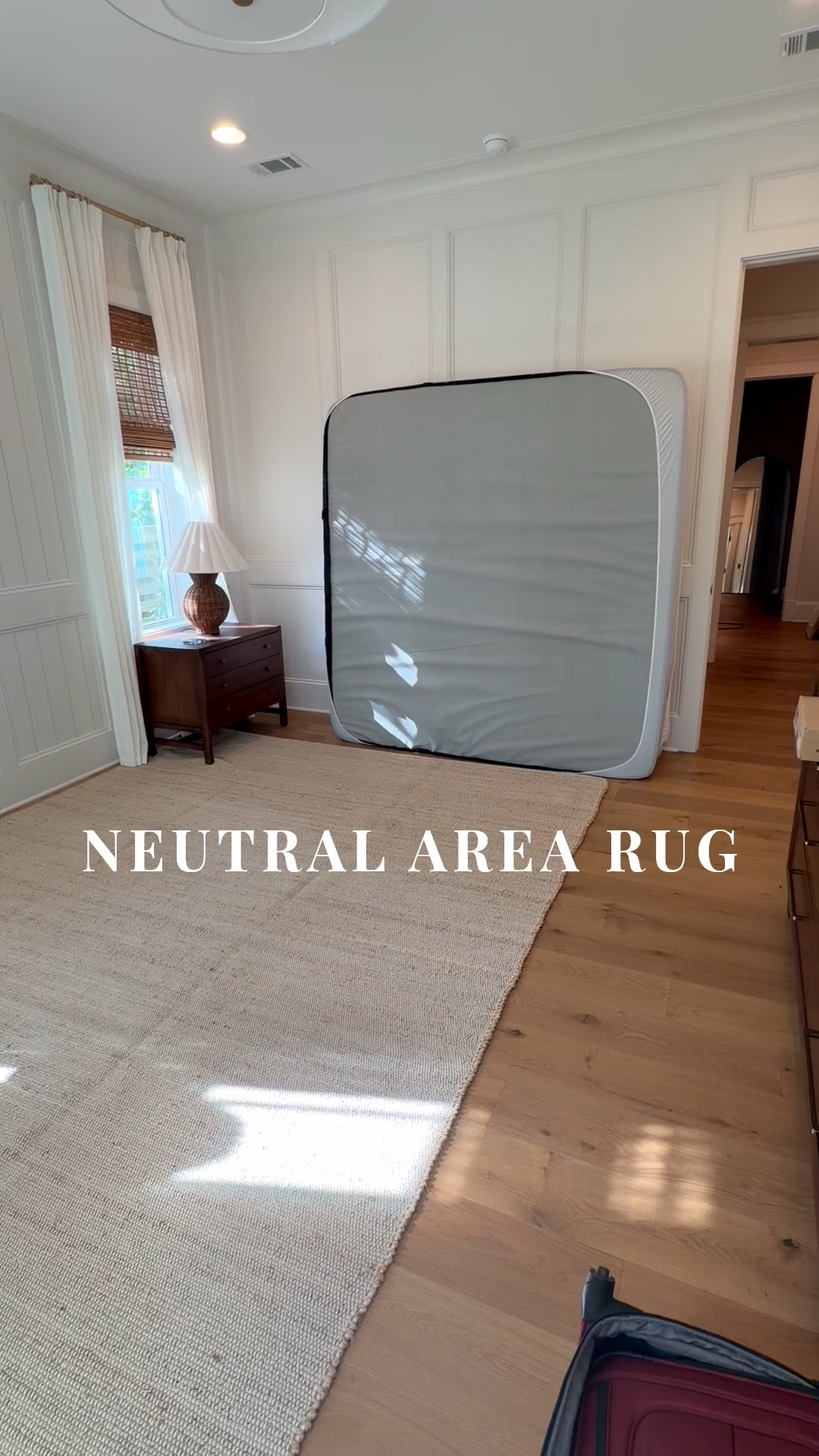 Jute blend area rug for bedroom. Have not had any issues with shedding. Good quality! 

#LTKHome #LTKSaleAlert