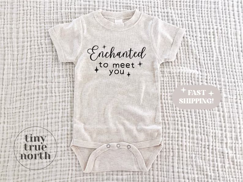 Enchanted to Meet You Shirt Enchanted to Meet You Onsie Swift Baby Shirt Eras Swifti Toddler Shir... | Etsy (US)