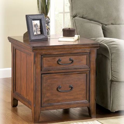 Mathis End Table With Storage | Wayfair North America