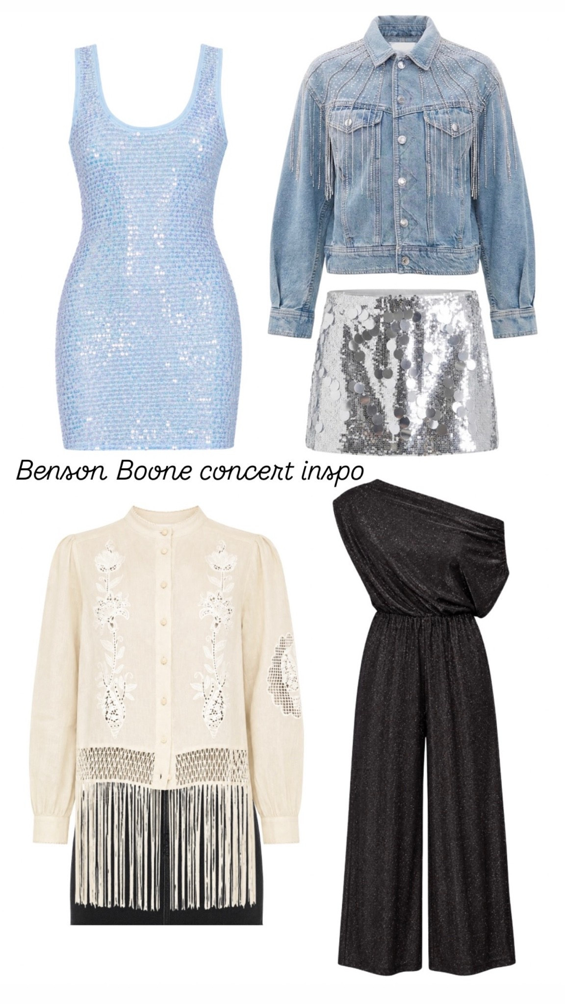 Benson Boone concert inspo
Concert outfit

#LTKdayinmylife #LTKgrwm #LTKootd