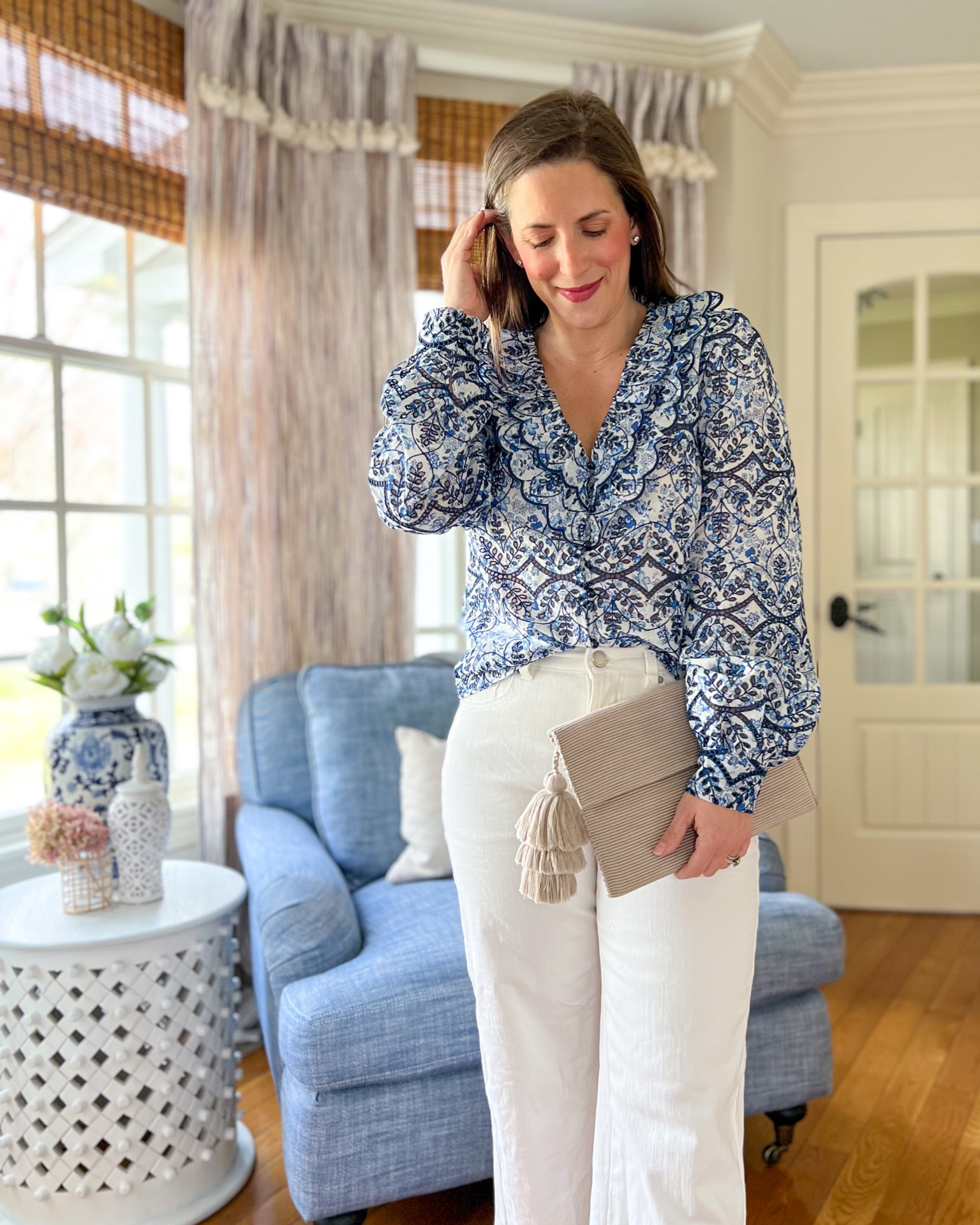 Sézane Spring 🌷
Updated my spring closet with a few gifted tops from @sezane and I couldn’t love them more! The details are beyond beautiful! 