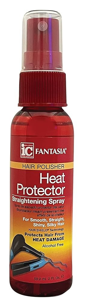 Fantasia IC Heat Protector Straightening Spray 2 oz (Pack of 3) | Amazon (US)
