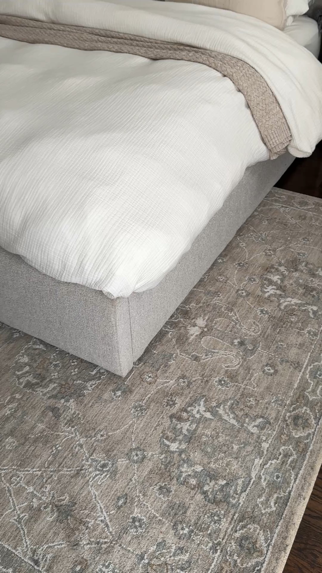 bedding and rug at a good value 

• Airy gauze duvet set - soft, airy and a great value. Have had for over a year and it’s held up well with use 

• super soft bamboo sheet set

• linen Euro sham pillowcases 

• west elm bed with storage drawers 

• Eden performance rug

#LTKHome