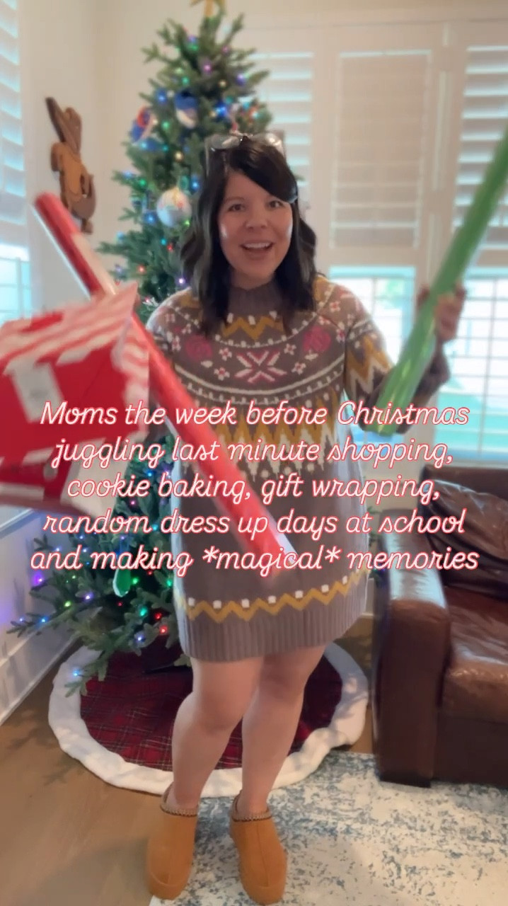 But it’s the most wonderful time of the year, right?! 🙃

Life might feel a little hectic these days, but your outfit doesn’t have to be! I love this chic & cozy sweater dress from @ffb_fayetteville (I’m in a S/M) and these platform clogs are SO on trend! Now if only wrapping presents were this easy….

#LTKFindsUnder100 #LTKSeasonal #LTKHoliday