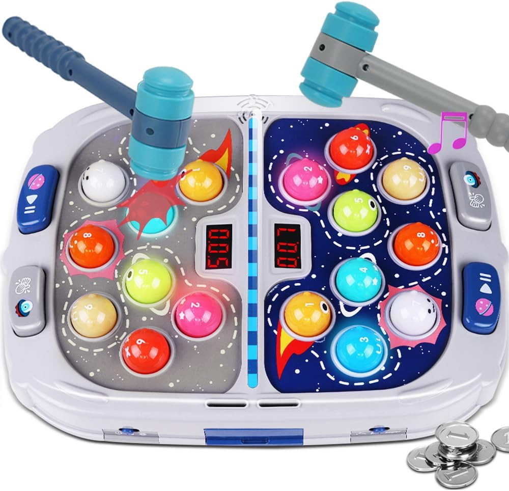 Whack Game Mole for Toddler, Toys for 3-12 Year Old Boys and Girls, Kids Whack Pound Game,Gifts f... | Amazon (US)