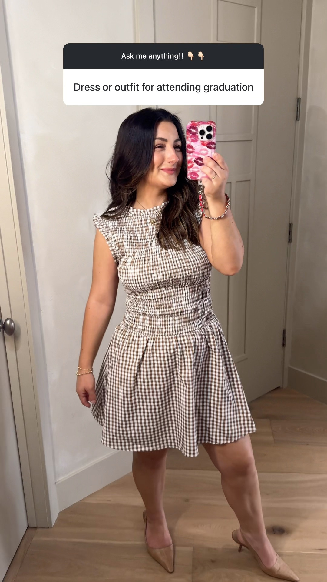 Gingham dress with the cutest ruffle detail! 

Size small
5’0” 140lbs

#LTKootd #LTKPetite #LTKSaleAlert