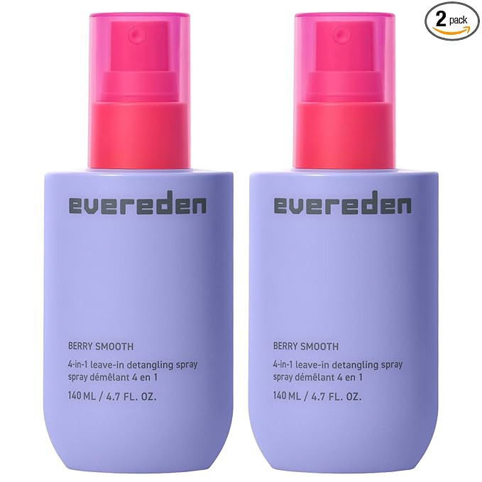 Evereden Kids Detangler Spray: 4-in-1 Leave-In Hair Spray | Detangle, Moisturize & Strengthen| Ea... | Amazon (US)