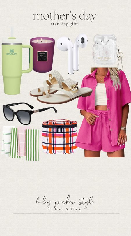 Mother’s Day trending gifts, all from Amazon.



Mother’s Day gifts, Stanley cup, large candle, air pods, air pod case, sandals, sunglasses, kitchen towels, lounge outfit, summer set, summer shorts set, lunch box for work

#LTKfindsunder100 #LTKGiftGuide