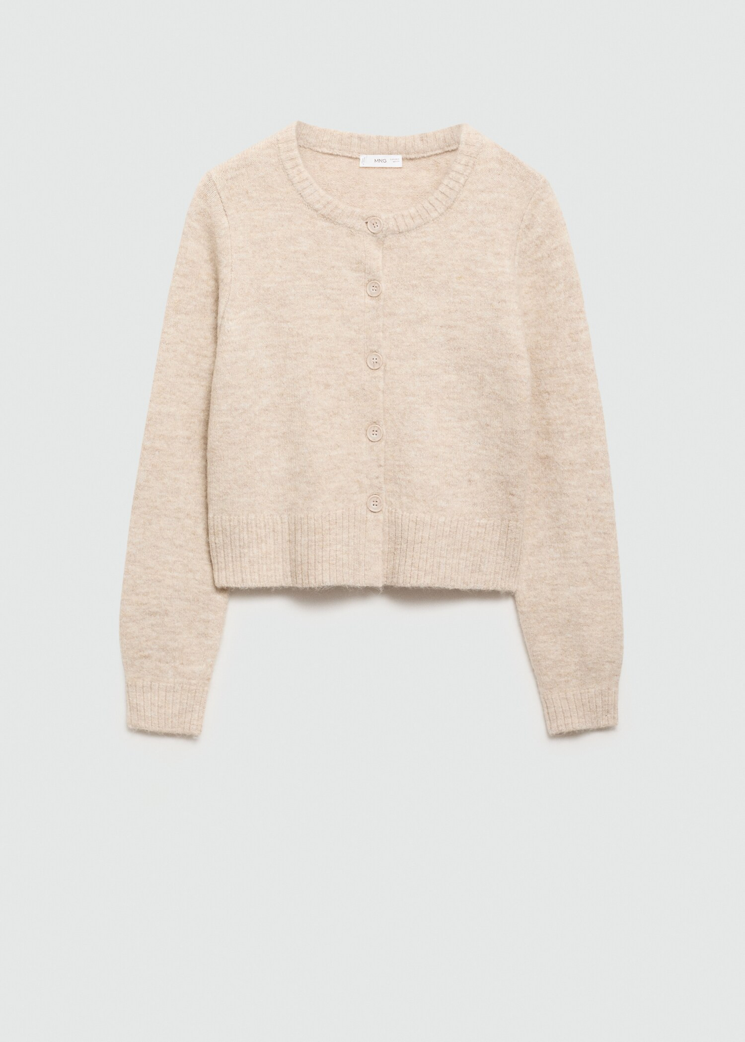 Gebreid vest met knopen - Teen | MANGO België | Mango EU