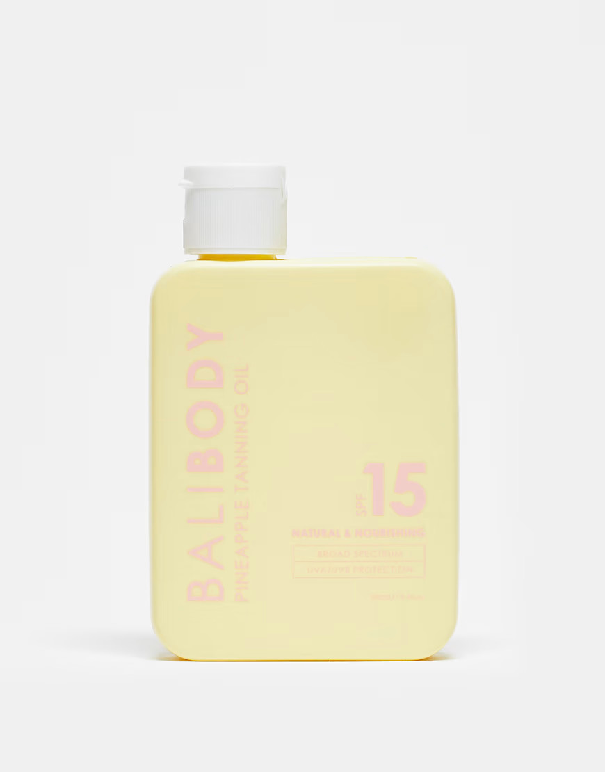 Bali Body Pineapple Tanning Oil SPF15 100ml-No colour | ASOS (Global)