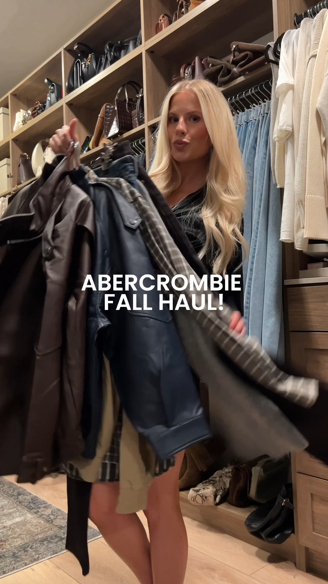 SIZE:  1 - med in jacket, sweater, flannel (tied around waist), 28 reg in jeans
2 - med in top, 28 reg in jeans (plum coated)
3 - med in jacket, 28 reg in pants 
4 - med in jacket & sweater (tied around waist), 28 reg in jeans
5 - med in sweater & tee, 28 reg in jeans
6 - med in top, 28 reg in jeans
7 - med in jacket, top, & leggings 
8 - med in sweater, 28 reg in jeans 
9 - med in jacket, small in top, 18 reg in jeans
10 - med in top, 28 reg in jeans
11 - med in sweater, 28 in shorts
12 - med in jacket, 28 reg in jeans (dark brown)


Abercrombie fall haul, fall fashion, fall outfit inspo, leather jacket look
