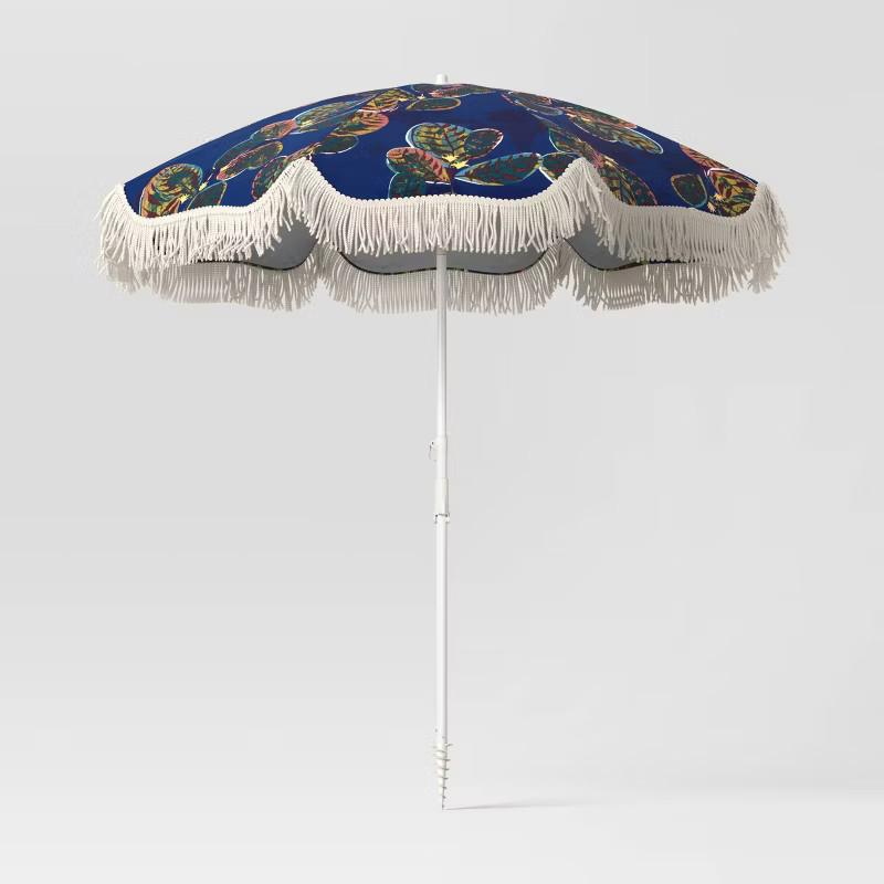 6' Umbrella with Fringe - Threshold™ | Target