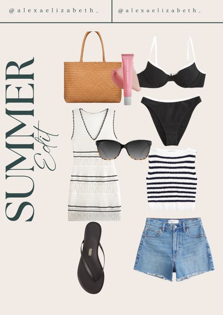 Summer wardrobe essentials. Bikini. Abercrombie shorts  

#LTKGiftGuide #LTKSeasonal #LTKBeauty