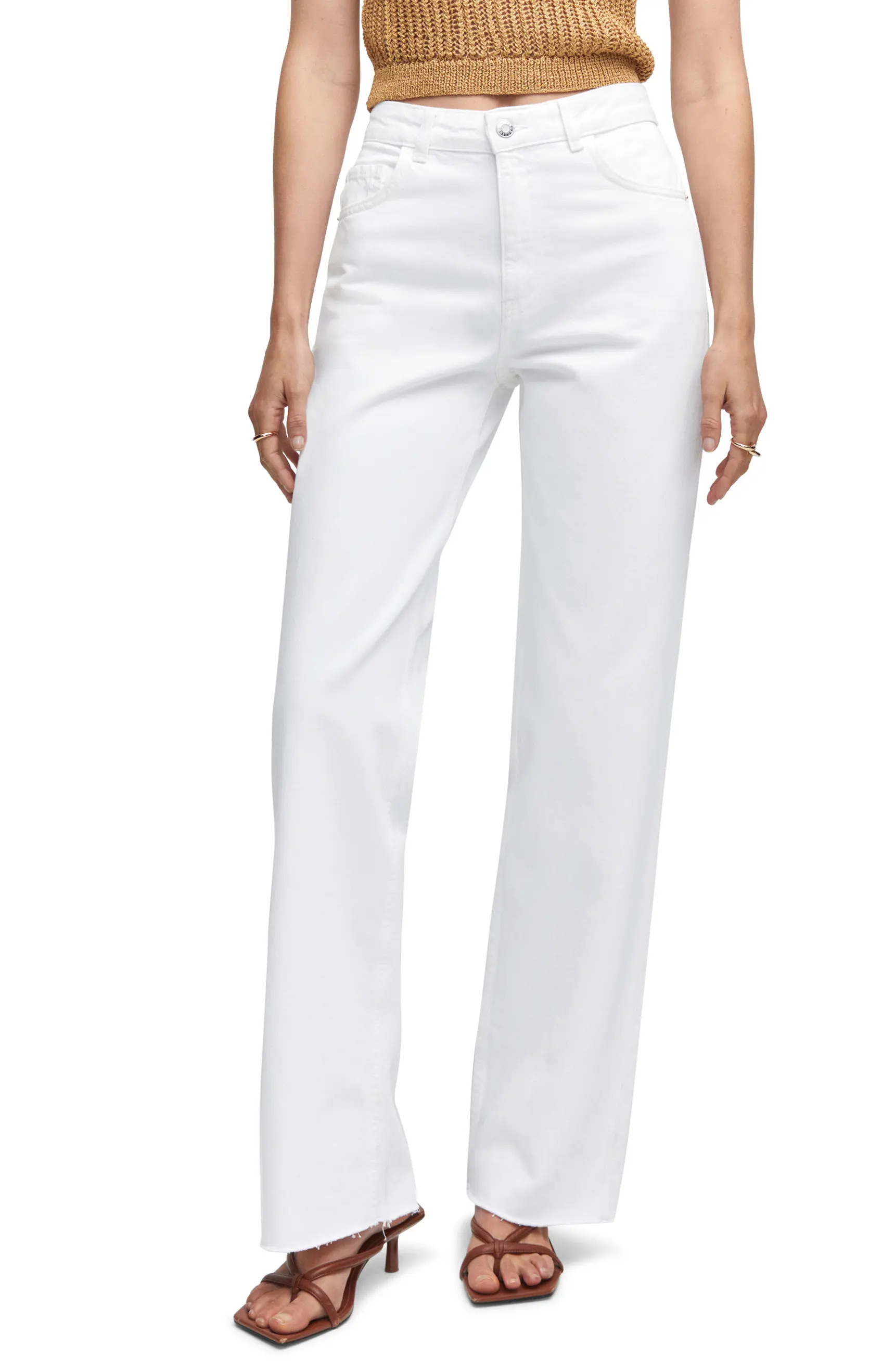 MANGO Wide Leg Jeans | Nordstrom | Nordstrom