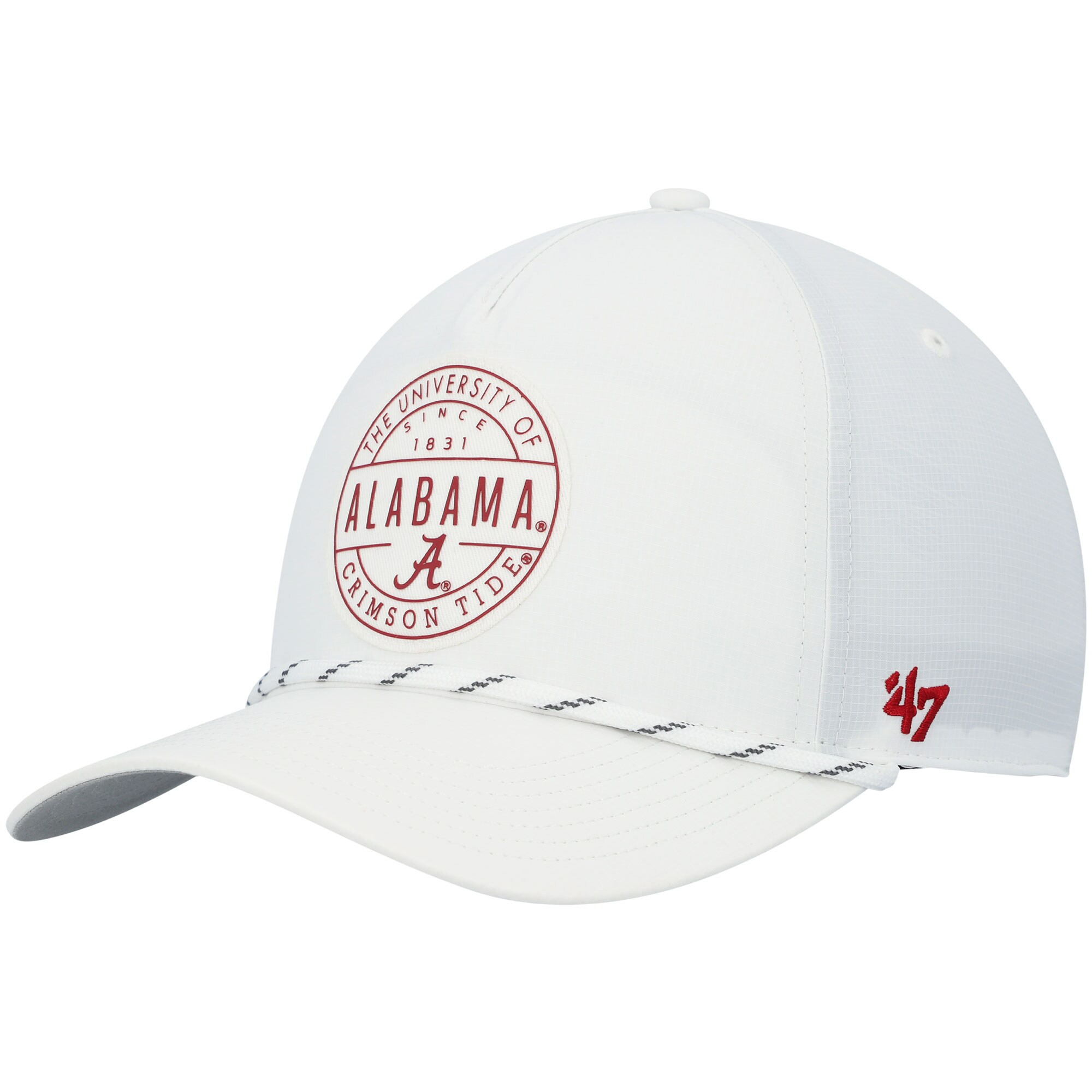 Alabama Crimson Tide '47 Suburbia Captain Snapback Hat - White | Fanatics