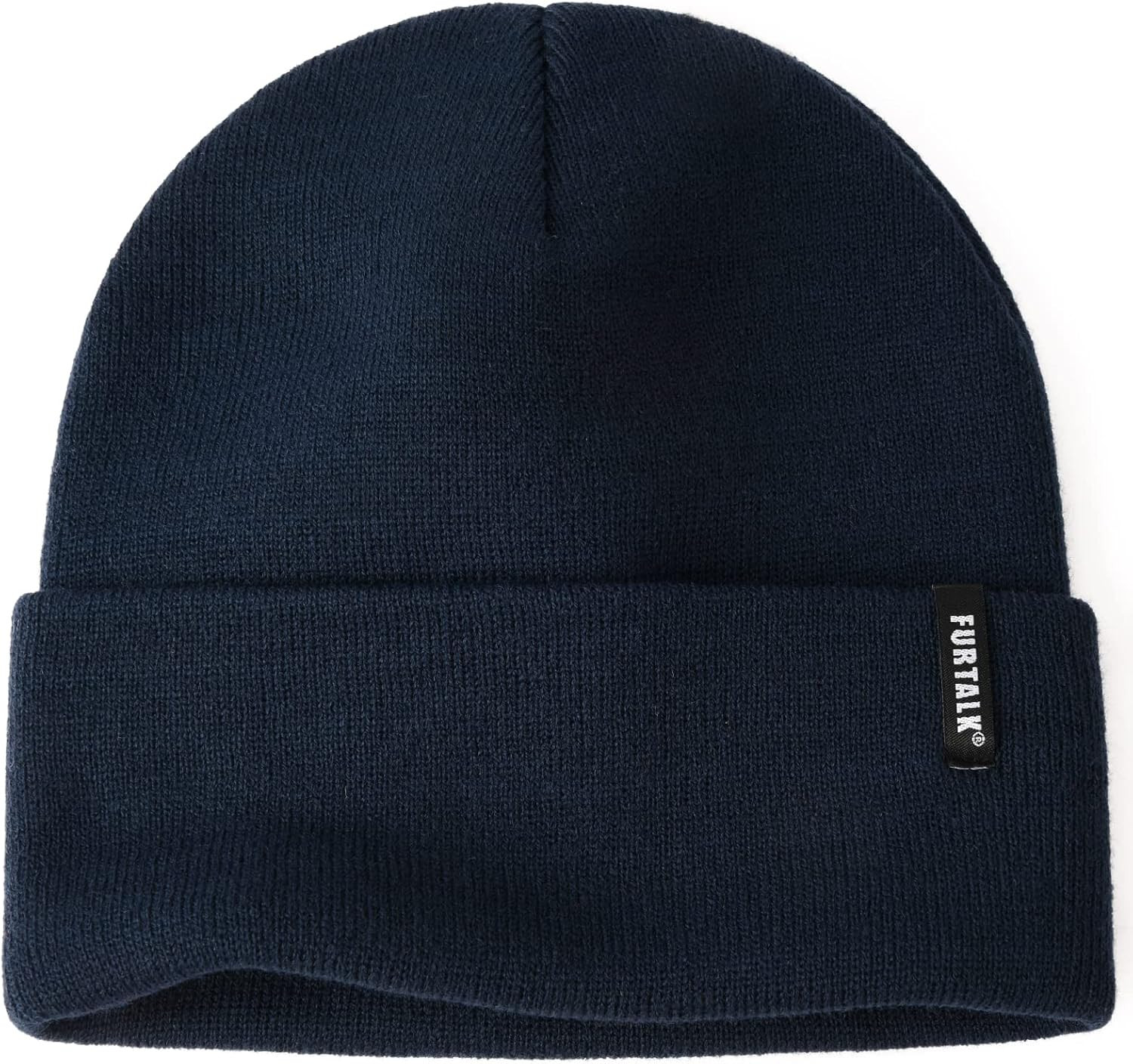 FURTALK Womens Knit Beanie Hat Acrylic Winter Hats for Women Men Soft Warm Unisex Cuffed Beanie | Amazon (US)