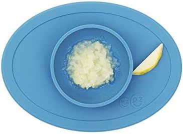 ezpz Tiny Bowl - 100% Silicone Suction Bowl with Built-in Placemat for First Foods + Baby Led Wea... | Amazon (US)