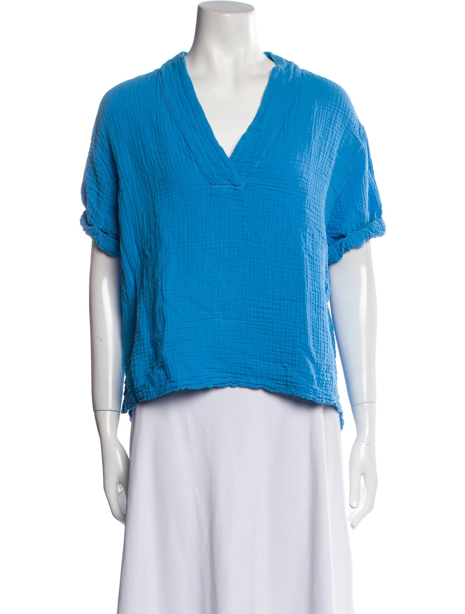 V-Neck Short Sleeve Top | The RealReal