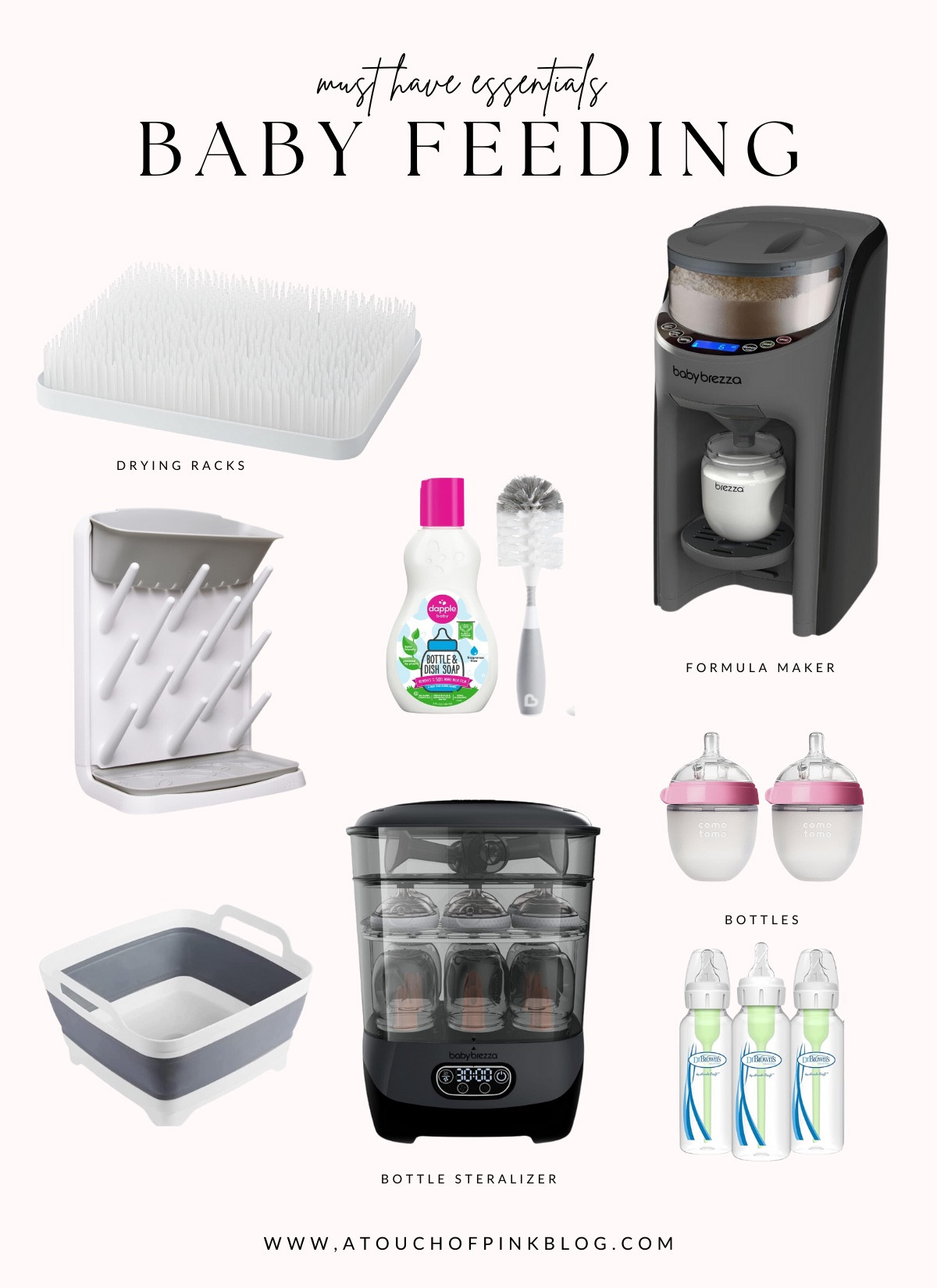 Feeding time made easy with these must-have baby essentials! 🍼✨ From an instant formula maker to convenient drying racks and a bottle sterilizer, these Amazon picks are here to simplify new parents lives 🙌🏻 Perfect for busy parents who want to make bottle prep and cleanup a breeze! #LTKBaby #FeedingEssentials #AmazonFinds #NewMomMustHaves #BabyFeeding 

#LTKBump #LTKBaby #LTKFamily