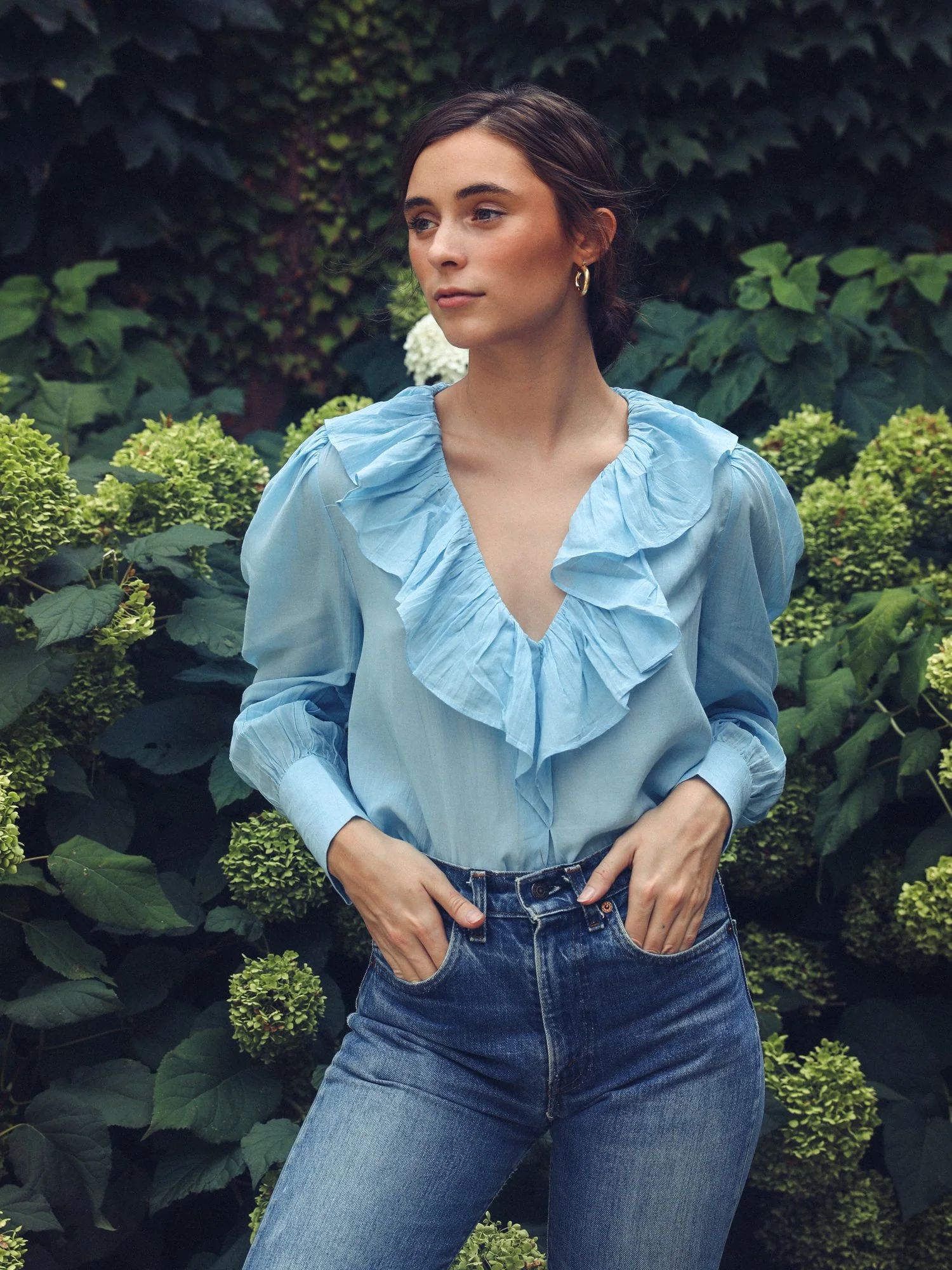 Shop Mille - Louisa Top in Ciel | Mille