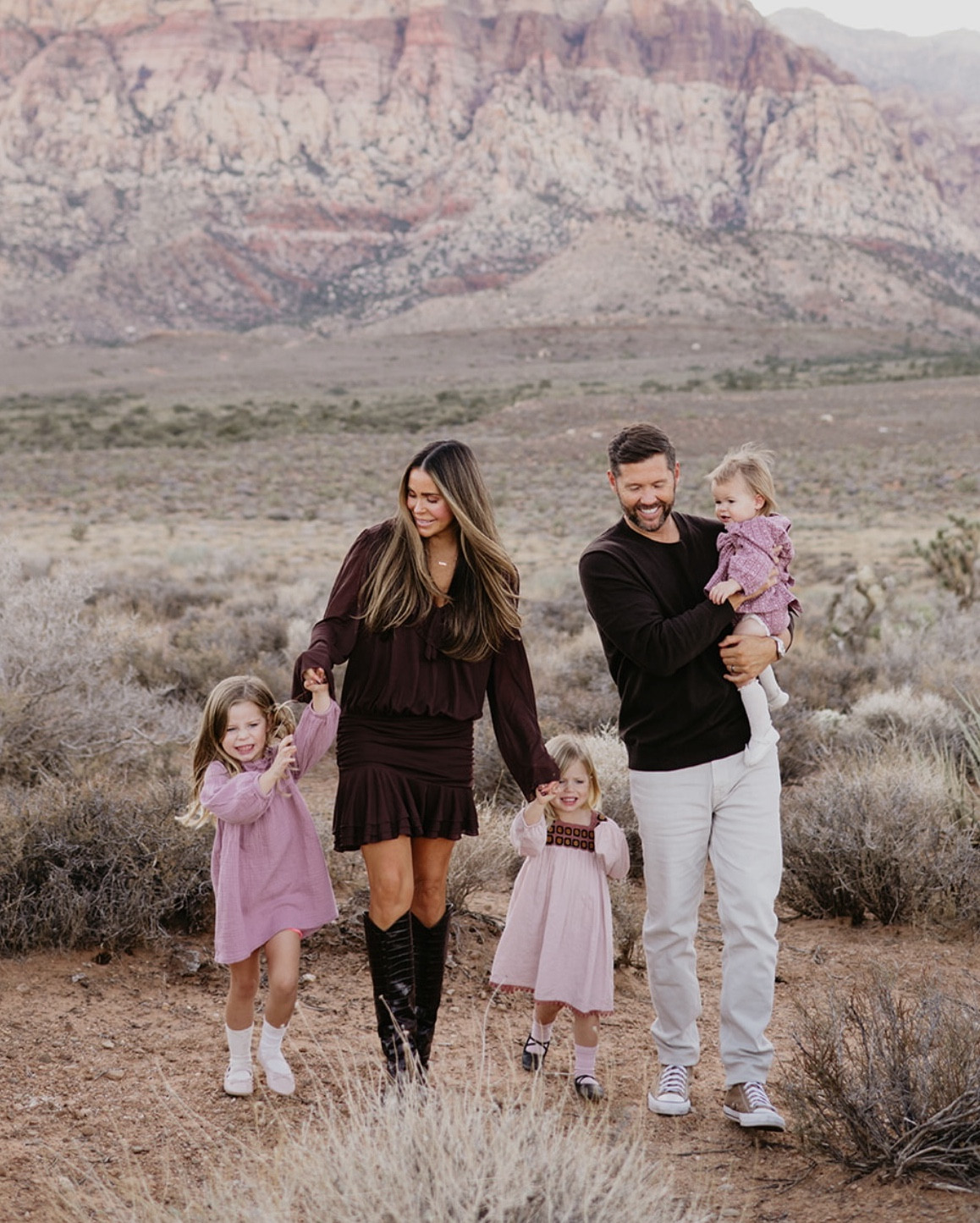 Brown dress I wore for family photos is 40% off right now! 

#LTKSaleAlert #LTKFindsUnder50