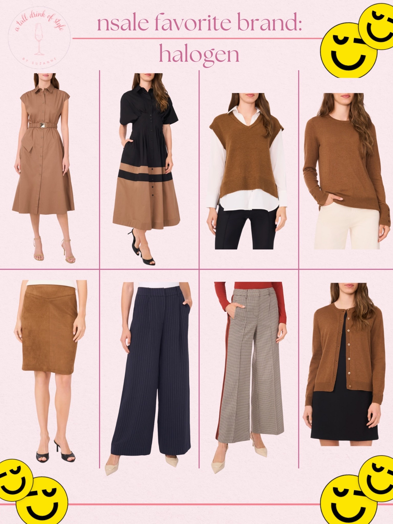 NSALE FAVORITE BRAND : HALOGEN 

Hi friend! 👋 Thanks for your support! I’m so glad you’re here!
If you're tall, over 40, or just tired of fashion that doesn’t fit your life, you’re in the right place. I share classic, elevated outfit formulas that actually work on tall women (I’m 6’1” for reference!) and help you feel confident getting dressed again.
I am your resource for timeless, elevated fashion for women over 40 (and tall women)
Age: 55
Height: 6’1”
Tops: S/M
Bottoms: 8/10
Dresses: 8/M
Over 50 fashion, tall fashion, workwear, everyday outfits, timeless outfits, Classic Outfits, Nordstrom sale, anniversary sale, neutral finds, brown sweater, cardigan, trousers, slacks, office wear, 

#LTKWorkwear #LTKSaleAlert #LTKStyleTip