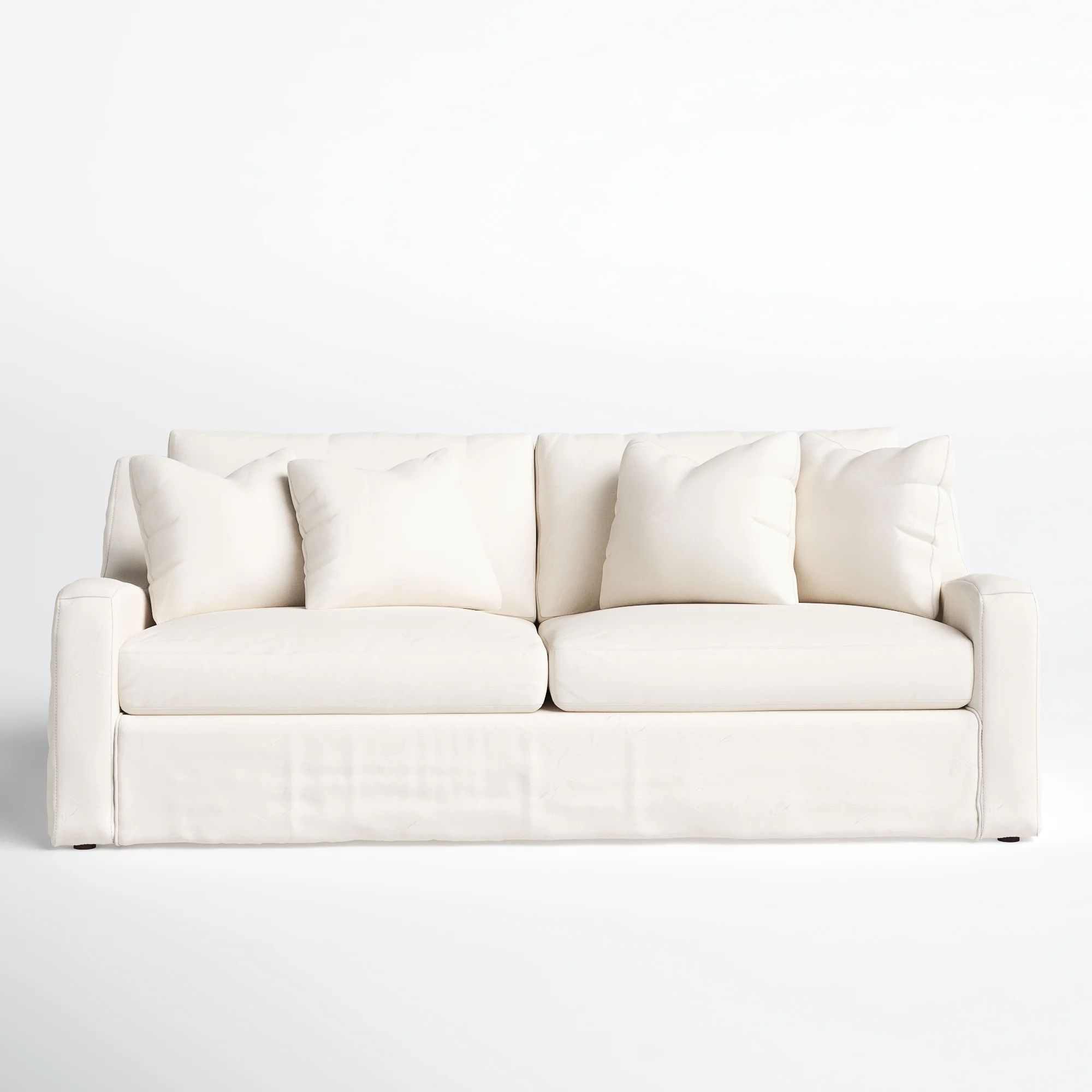 Alanna 88'' Slipcovered Sofa | Wayfair North America