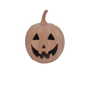 Spooky Village Terra Cotta Halloween Pumpkin | CVS