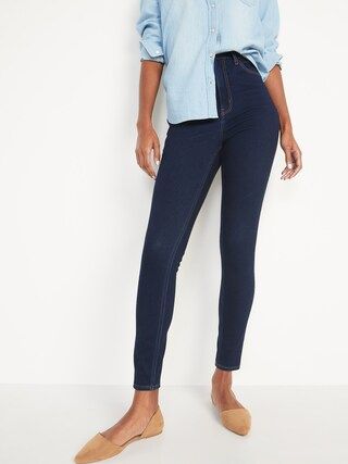 Higher High-Waisted Rockstar 24/7 Sculpt Super Skinny Jeans | Old Navy (US)