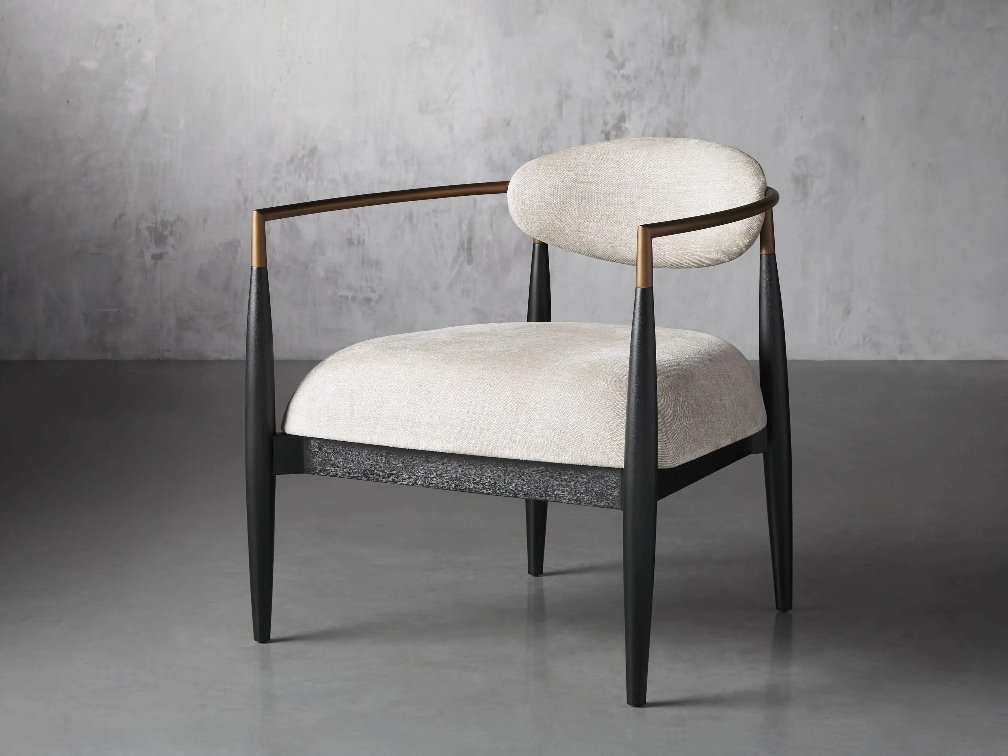 Jagger Chair in Black | Arhaus