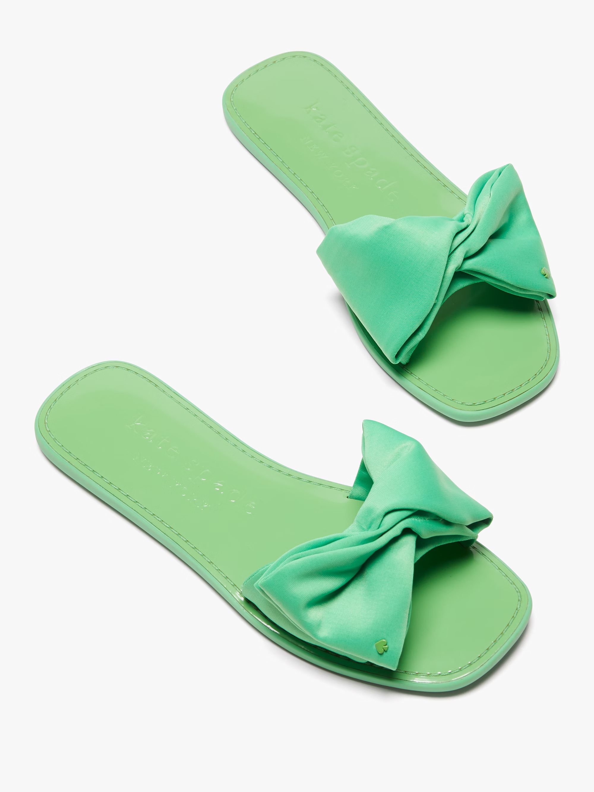 bikini bow slide sandals | Kate Spade (US)