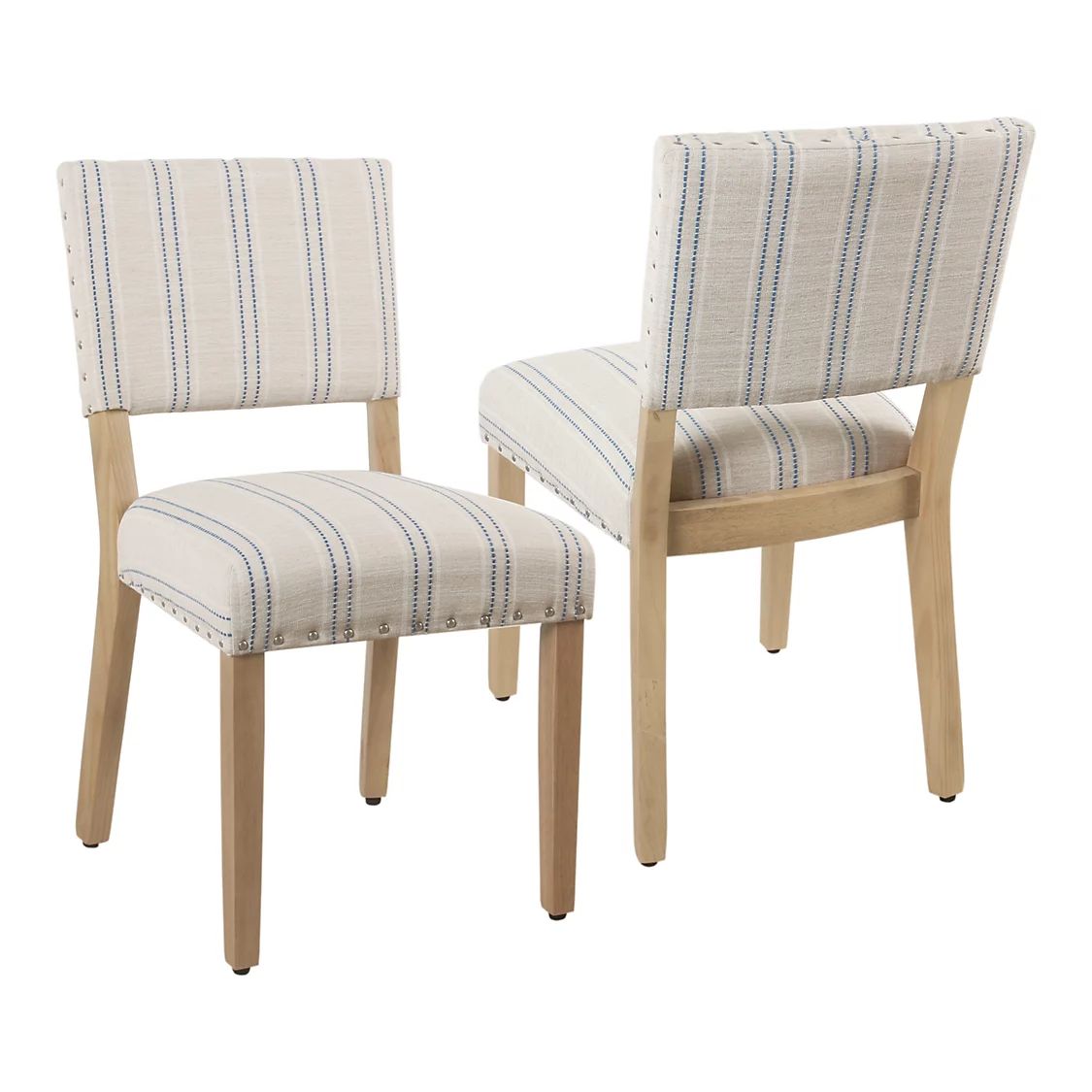 HomePop Striped Dining Chair 2-piece set | Kohl's