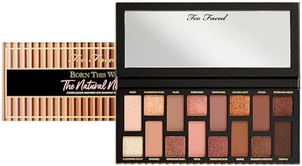Too Faced Born This Way The Natural Nudes Eye Shadow Palette | High Pigment + Shimmer, 0.42 Ounce | Amazon (US)