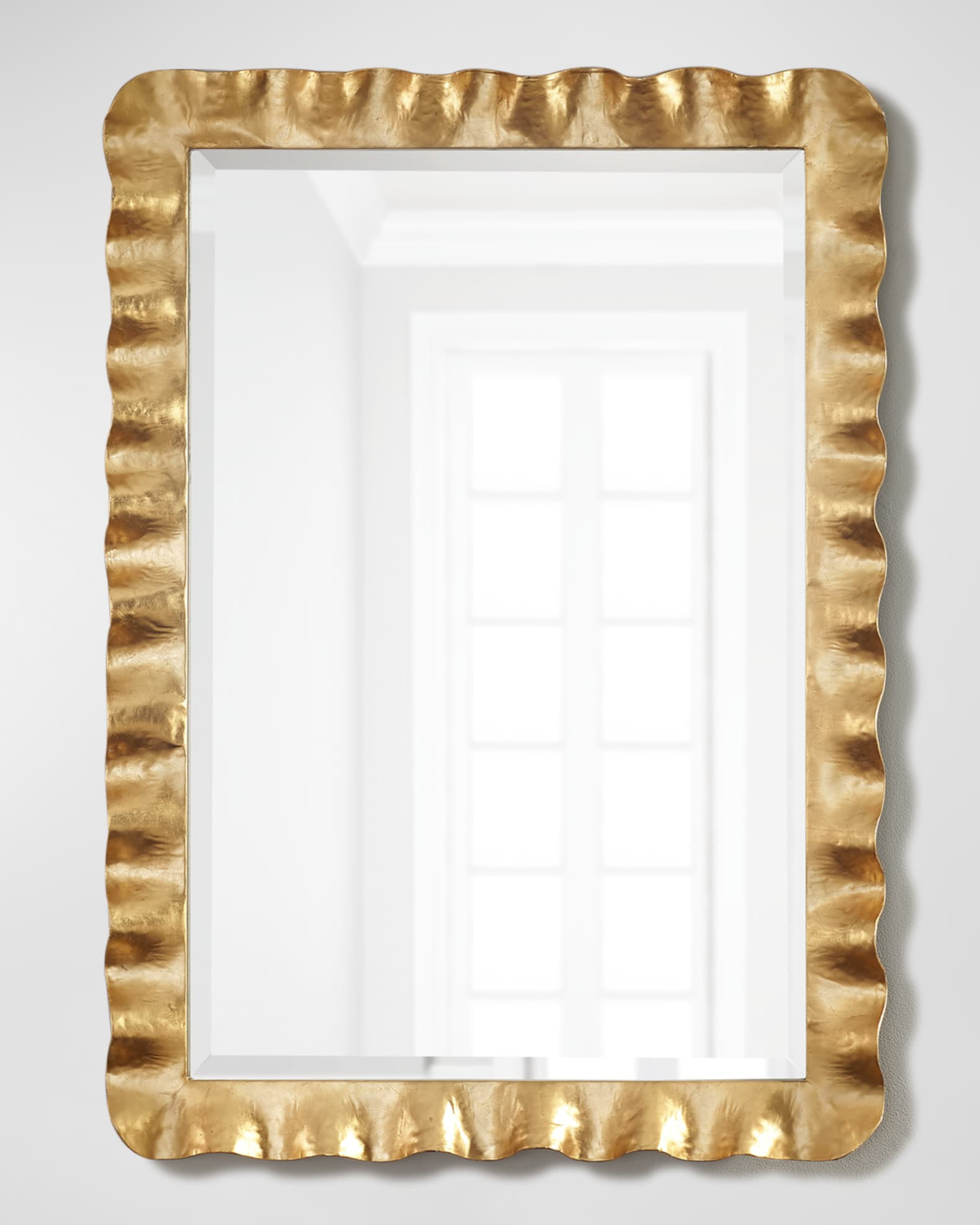 Hand Forged Metal Mirror | Neiman Marcus