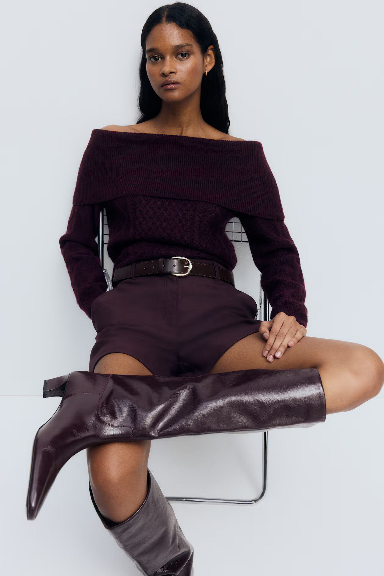 Off-the-Shoulder Sweater | H&M (US + CA)