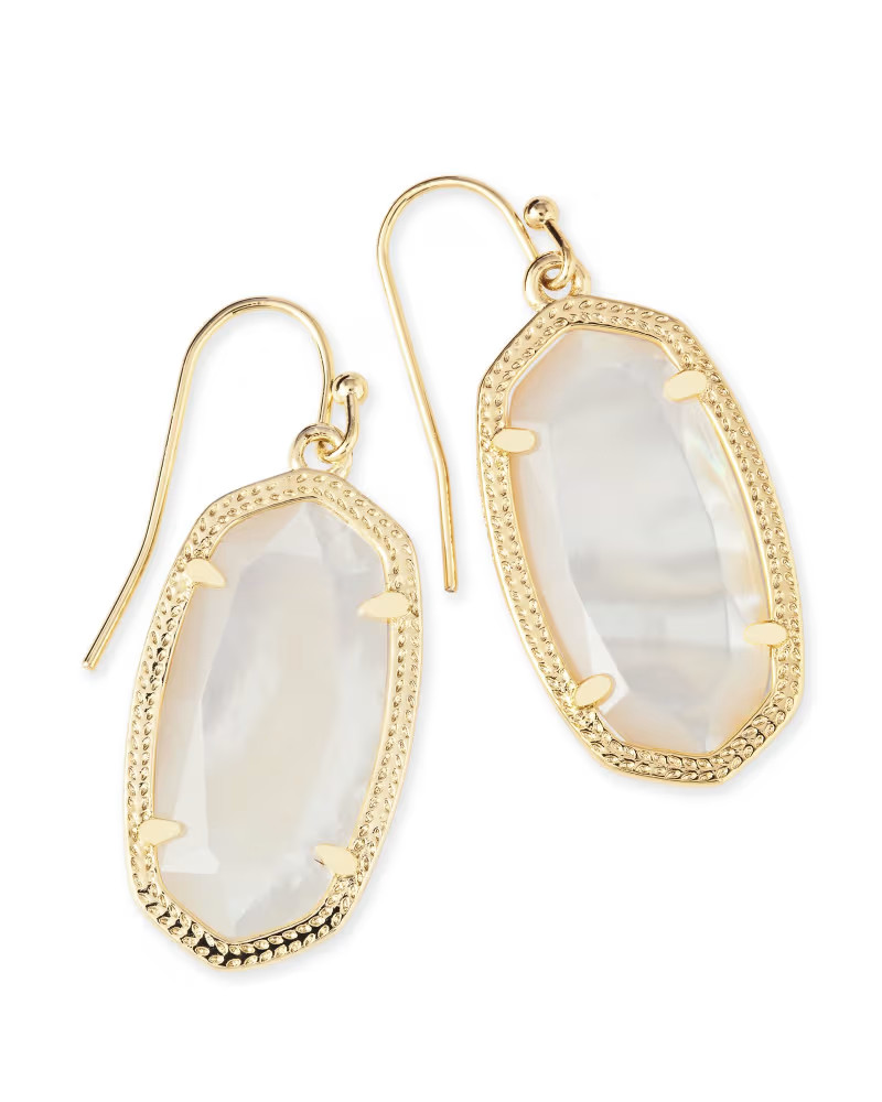 Dani Earrings in Ivory Pearl | Kendra Scott