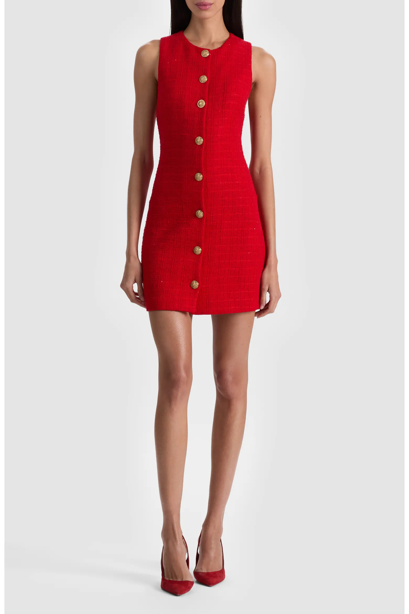 Alice + Olivia Cade Tweed Minidress (Women) | Nordstromrack | Nordstrom Rack