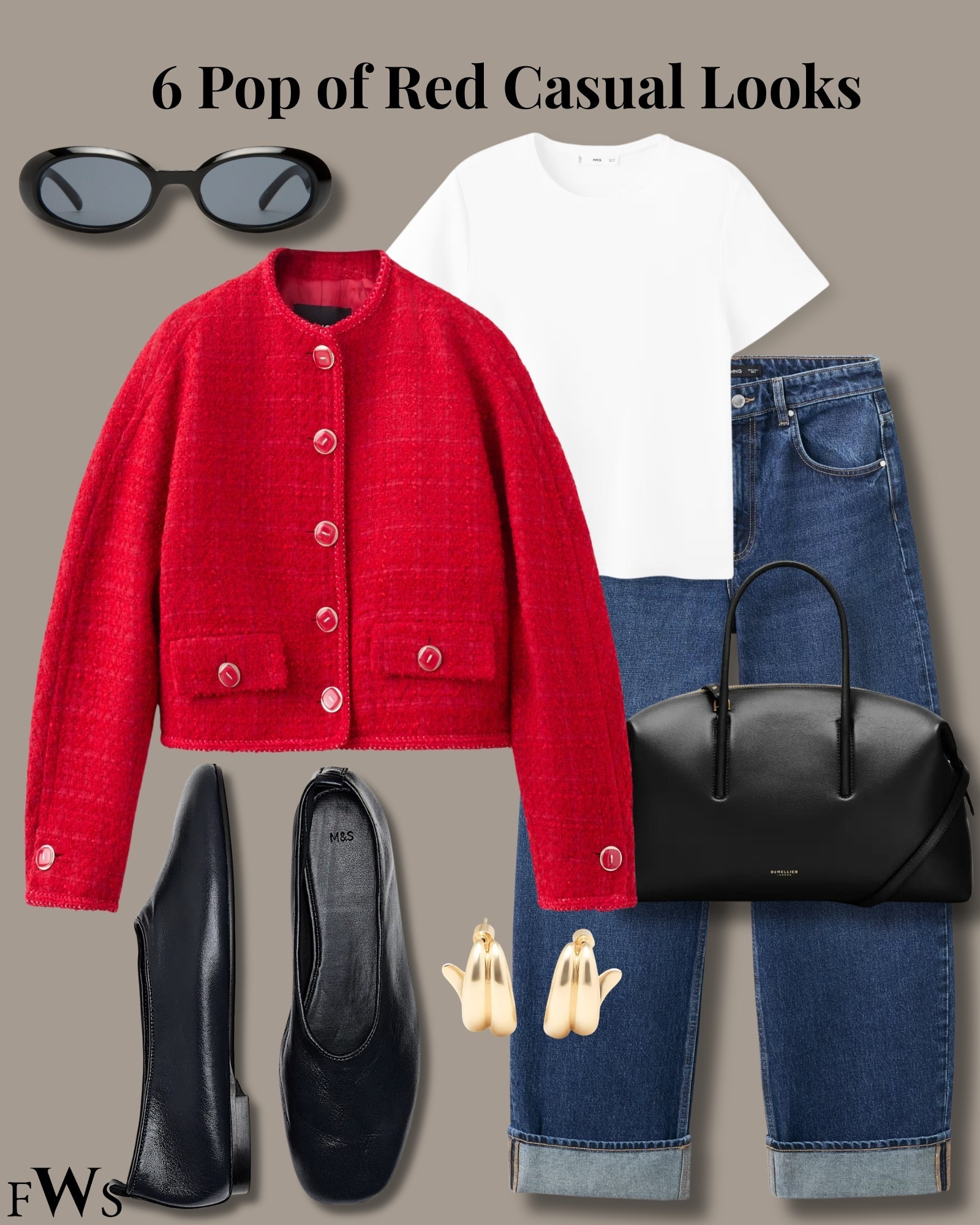 A pop of red ❤️

#LTKFashionMonth #LTKover50style #LTKstyletip
